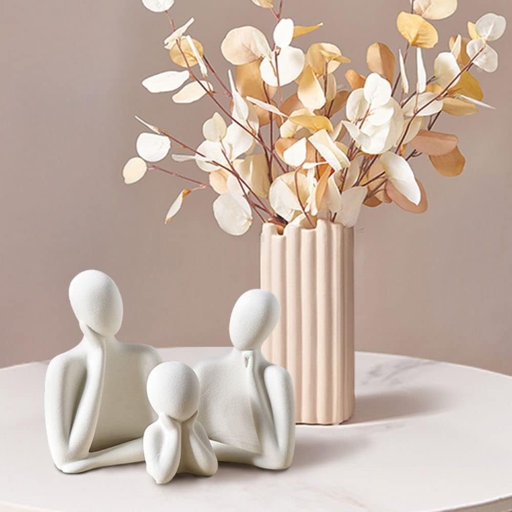 Set of Triplet Family Statues | 3 Items - Image 3